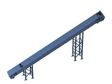 Ленточный конвейер КЛ50-10-28-80 изображение